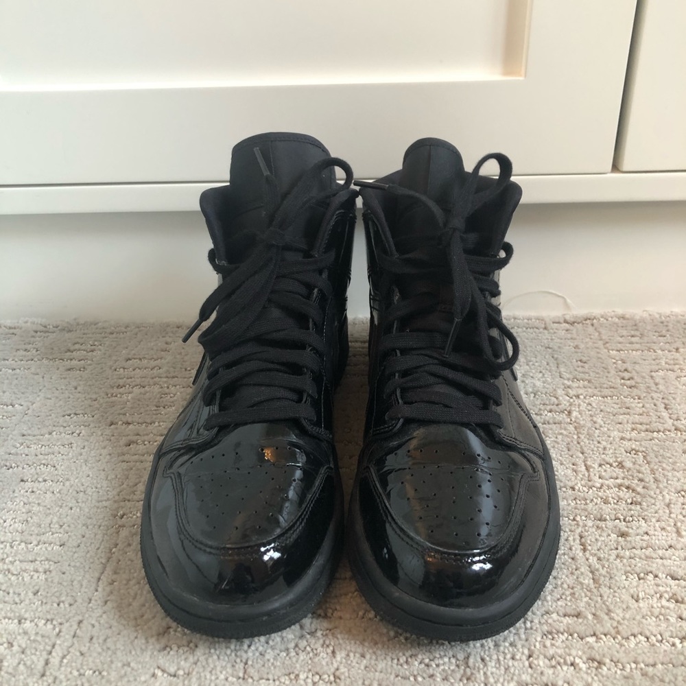 Black Patent Leather Air Jordan
